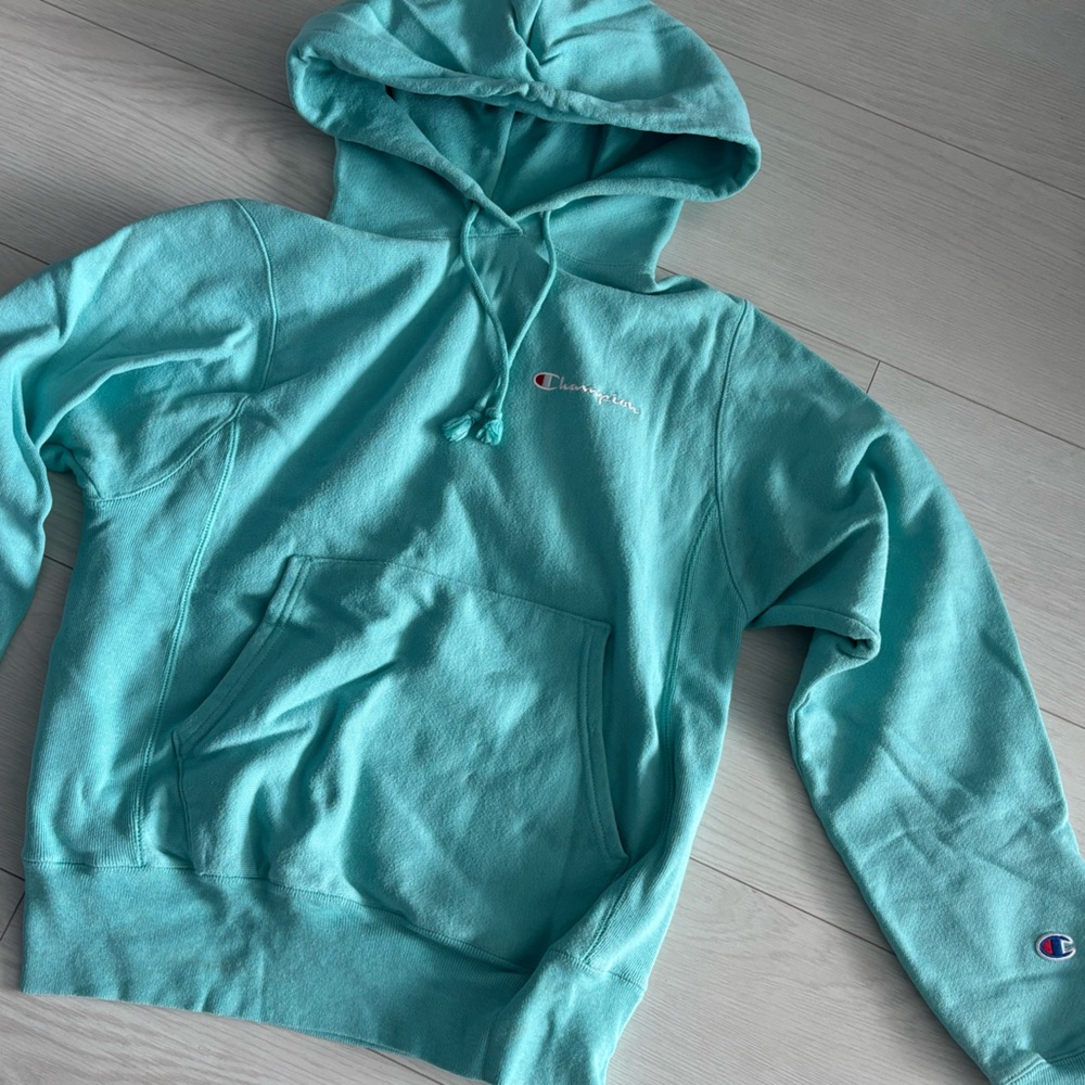 Tiffany Blue Champion Hoodie